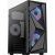 Aerocool Glider Cosmo-A-BK-v2 Midi Tower Black Datoru korpusi