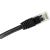 Alantec KKU5CZA1 networking cable Black 0.25 m Cat5e U/UTP (UTP) Tīkla vadi