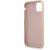 Guess PU 4G Metal Logo Case Aizsargapvalks priekš iPhone 11 rozā Neoriģinālie Maciņi