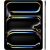 Apple iPad Pro 11" (1 TB), tablet PC black, Gen 6 / 2025 / 5G Planšetdatori