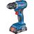 Bosch combination set cordless drill/screwdriver GSR 18V-45 + cordless hammer drill GBH 18V-22 (blue, 2x Li-ion battery 4.0Ah, tool bag) Новинки Для дома и сада 