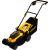 Stanley V20 cordless lawnmower 36Volt (2x18V) (black/yellow, 2x Li-ion battery 4.0Ah) Новинки Для дома и сада 