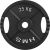 Gumijots svaru disks 50 mm TOD25 OLIMPIC PLĀKSNE MELNA 25 KG HMS Hanteles