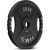 Gumijots svaru disks 50 mm TOD20 OLIMPIC PLĀKSNE MELNA 20 KG HMS Hanteles
