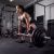 Gumijots svaru disks 50 mm TOD15 OLIMPIC PLĀKSNE MELNA 15 KG HMS Hanteles