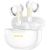 Buxton BTW 7200 White Tuya - In-ear wireless earphones with charging case, white Aудио-видео