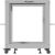 LANBERG OPEN RACK 19" 12U 600X600-1100 ADJUSTABLE GREY Серверы и компоненты серверов