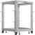 LANBERG OPEN RACK 19" 15U 600X600-1100 ADJUSTABLE GREY Серверы и компоненты серверов
