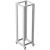 LANBERG OPEN RACK 19" 42U 600X800 GREY Serveru komponentes