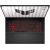 Asus TUF Gaming (FA808UM-S8012W) (gray, AMD Ryzen 7 260, NVIDIA GeForce RTX 5060, 16 GB DDR5, 1 TB (1 TB SSD), Windows 11 Home) - German - DE Layout Portatīvie datori