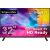 Kruger&matz Krüger&Matz KM0232-G TV 81.3 cm (32") HD Smart TV Wi-Fi Black Телевизоры