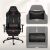 Fotel gamingowy Huzaro Force 8.1 Black Gaming krēsli