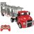 Remote-controlled truck 1:26 Double Eagle (red) (Car Transporter) E583-003 Радиоуправляемые Игрушки