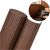 Springos Защитный ПВХ-мат 400x100 см для балкона, террасы, забора, коричневый. Тенты и аксессуары