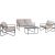 Garden furniture set KORO table, sofa and 2 armchairs Новинки Для дома и сада 