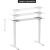 Adjustable Height Table Frame Up Up Bjorn II, White Biroja galdi