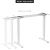 Adjustable Height Table Frame Up Up Bjorn II, White Biroja galdi