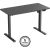 Adjustable Height Table Up Up Frigg Black Biroja galdi
