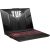 ASUS TUF Gaming A16 FA607NUG-WH73 AMD Ryzen™ 7 7445HS Laptop 40.6 cm (16") Full HD+ 16 GB DDR5-SDRAM 512 GB SSD NVIDIA GeForce RTX 4050 Wi-Fi 6 (802.11ax) Windows 11 Home Grey Portatīvie datori