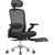 Fotel obrotowy Leadpro 8.7 Black Biroja krēsli