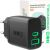 Green Cell Lādētājs Greencell PowerSource Duo30 30W Black Telefonu lādētāji 220v