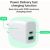 Green Cell Lādētājs Greencell PowerSource Duo30 30W White Зарядные устройства