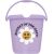 Keeeper Spainis deko 10L Ilvie "Happy Flower" Ø30x28cm violets Telpu uzkopšana