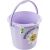 Keeeper Spainis deko 10L Ilvie "Happy Flower" Ø30x28cm violets Telpu uzkopšana