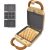 Cecotec Sandwich Maker Rock'nToast Retro One Yellow Retro-style 700 W Number of plates 3 Yellow Тостеры для сэндвичей