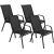 Springos Комплект садовых стульев 73 x 55,5 x 93 см, 4 шт. GF0117 Dārza mēbeļu komplekti