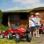 Falk FALK Traktor Massey Ferguson Czerwony na Pedały z Przyczepką od 3 Lat Новости - Детские товары