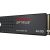 SSD SANDISK 300xTBW rating MTBF 1750000 h Read speed 6600 MB/s Write speed 5600 MB/s NVMe Yes PCI Express 4.0 M.2 500 GB SDSP51500GAN-000E0 SSD Cietie Diski (Solid state drive)
