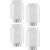 SONOFF ZigBee TRVZB Thermostatic Head, 4-Pack Viedie slēdži