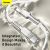 Baseus Cafule Metal Series Data Cable Datu kabelis USB-C - USB-C 100W 1m / balts Data USB kabeļi