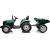 Lean Cars HC-306 Battery Operated Tractor With Trailer Dark Green 24V Новости - Детские товары