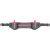 Hip bag with bottles AVENTO 21PF Grey/Fluorescent pink/Silver Skriešanas mugursomas