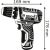 Bosch Powertools 12V professional set GSR 12V-15, GWS 12V-76 combo kit (blue, 2x Li-ion battery 2.0Ah, L-BOXX) Новинки Для дома и сада 