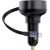 Baseus Enjoyment Pro Car Charger Automašīnas lādētājs USB-C 60W / melns Telefonu lādētāji 12v Automašīnām