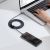 Baseus CAJY000701 Crystal Shine Series Datu kabelis USB-C - USB-C 100W 2m / melns Data USB kabeļi