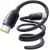 Baseus PicoGo Fast Charging Data Cable Uzlādes un datu kabelis USB-C - USB-C 240W 1m / kosmiski melns Data USB kabeļi