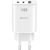 Swissten Edge Tīkla Lādētājs 2x USB-C PD 65W + USB-A QC 18W Balts Telefonu lādētāji 220v