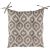 Cushion for chair LONETA NEW 40x40cm, beige motif Новинки Для дома и сада 