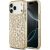 Guess Leopard Glitter MagSafe Case Aizsargapvalks priekš iPhone 17 Pro Max / brūns Neoriģinālie Maciņi