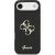 Guess Silicone Big 4G Script Case Защитный чехол для iPhone Air / чёрный Чехлы - альтернативные
