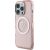 Guess IML Metal Mountain Logo MagSafe Case Aizsargapvalks priekš iPhone 16 Pro Max / rozā Neoriģinālie Maciņi