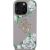 Case Guess Grained Roses Big 4G logo Aizsargapvalks priekš iPhone 16 Pro / violets Neoriģinālie Maciņi