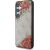 Guess Leather 4G Flowers Print Metal Classic Logo MagSafe Aizsargapvalks priekš Samsung Galaxy S25 / rozā Neoriģinālie Maciņi