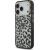 Guess Leopard Glitter MagSafe Case Aizsargapvalks priekš iPhone 17 Pro / melns Neoriģinālie Maciņi