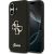 Guess Silicone Big 4G Script case Защитный чехол для iPhone 17 / чёрный Чехлы - альтернативные