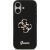 Guess Silicone Big 4G Script case Защитный чехол для iPhone 17 / чёрный Чехлы - альтернативные
